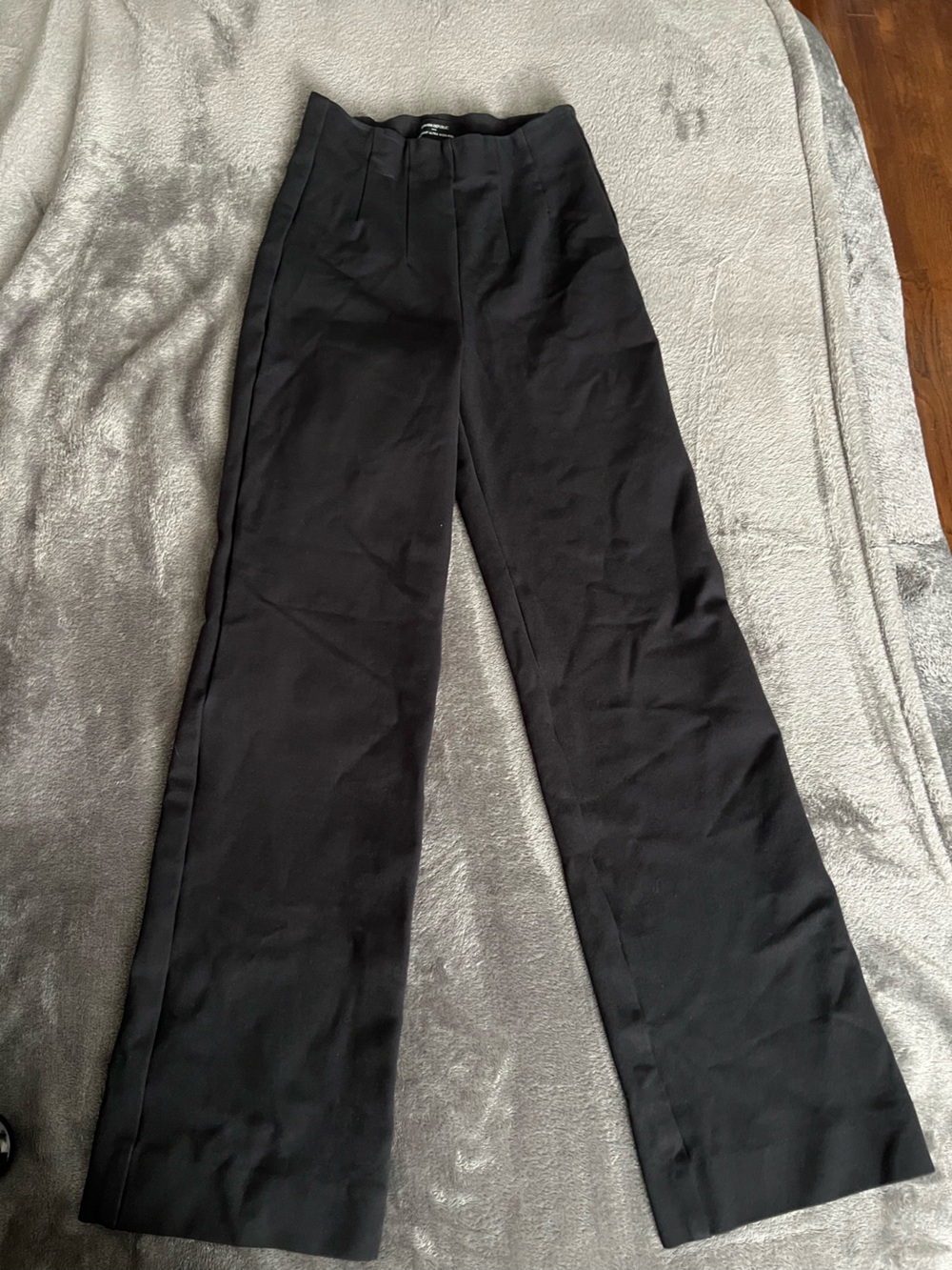 Banana Republic Black straight ultra high rise Dress Pants